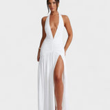 Maja – Elegantan Maxi Haljina od Svile