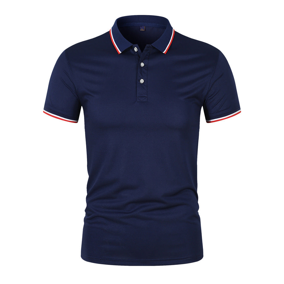 Jan – Elegantan Polo s Rebrastim Ovratnikom od Pamuka