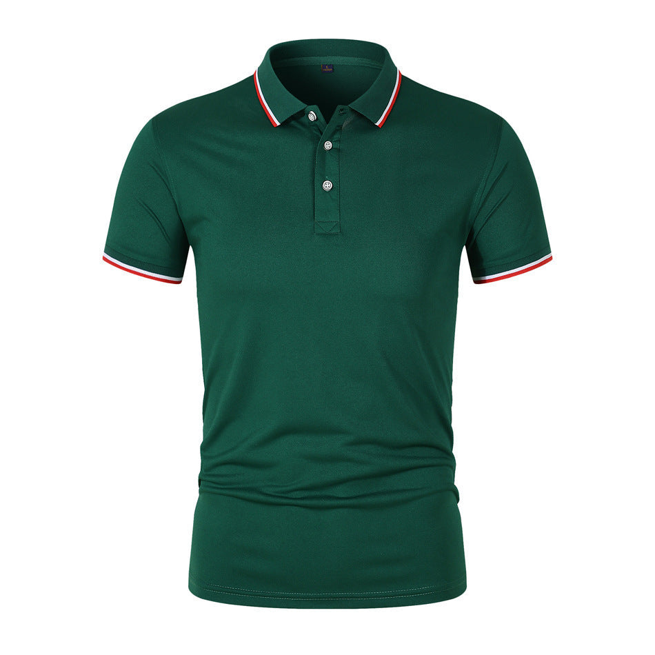 Jan – Elegantan Polo s Rebrastim Ovratnikom od Pamuka