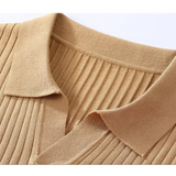 Jan – Elegantan Polo od Lyocella s Definiranim Siluetom