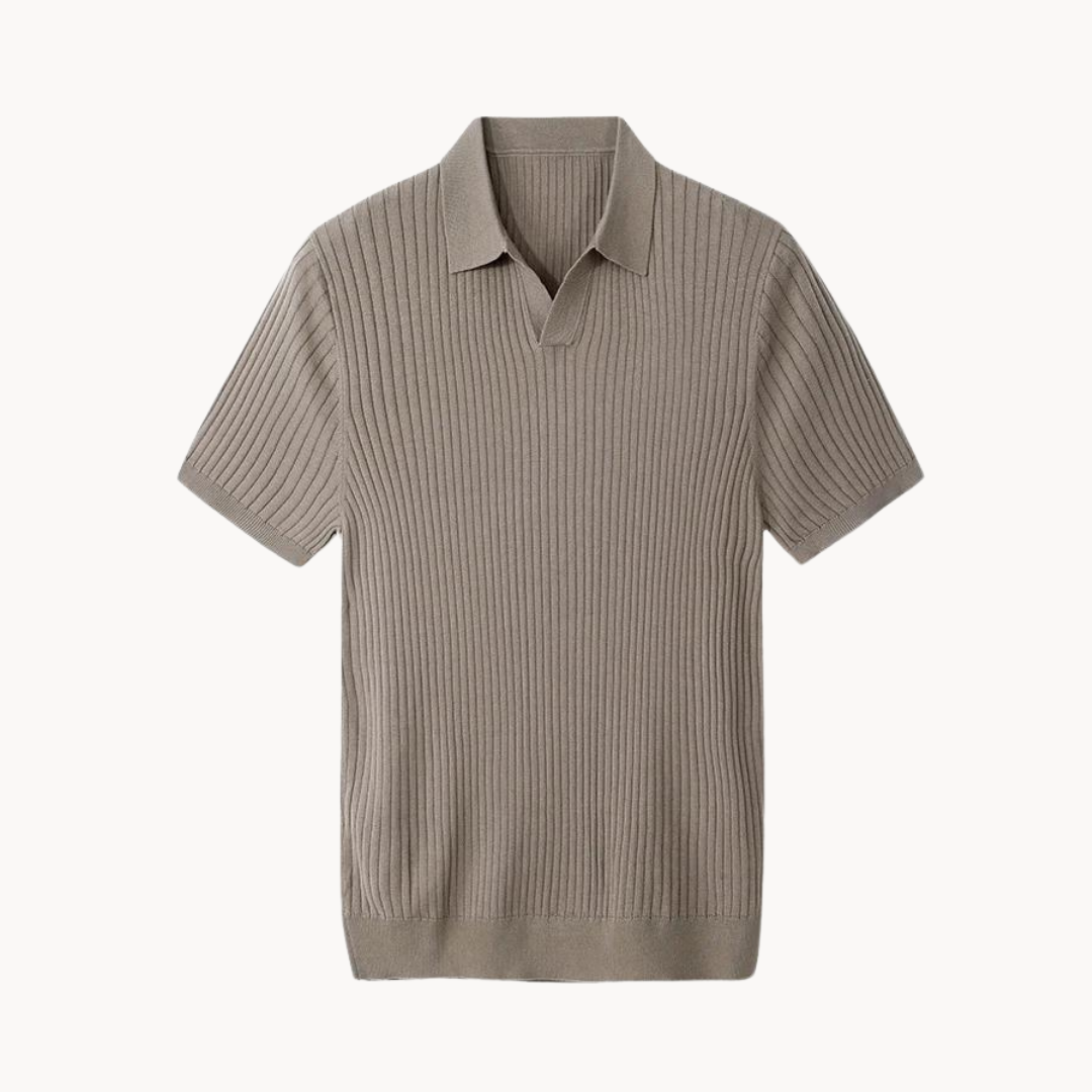 Jan – Elegantan Polo od Lyocella s Definiranim Siluetom