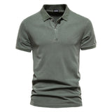 Jan – Elegantna polo majica s rebrastim ovratnikom