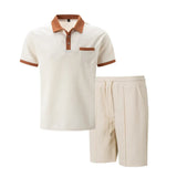 Tim – Elegantan polo set od waffle tkanine