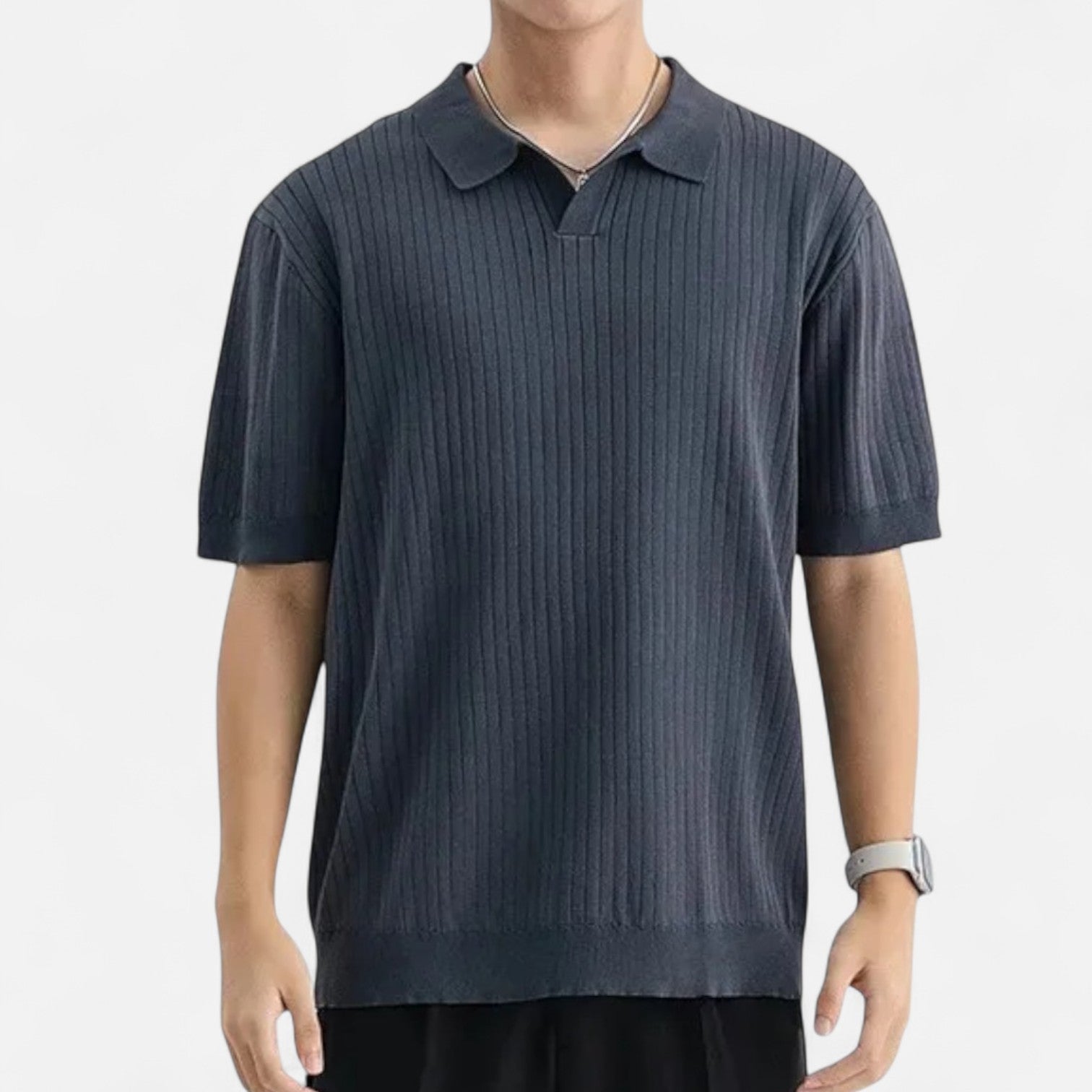 Jan – Elegantna Polo Majica s Prozračnom Mrežom Ruku