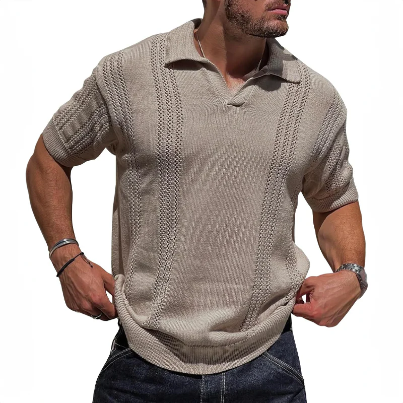 Jan – Elegantna Polo Majica od Prozračne Tkanine
