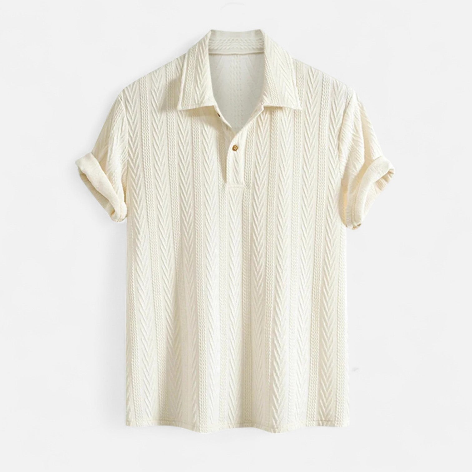 Jan – Elegantan polo od jacquard tkanine