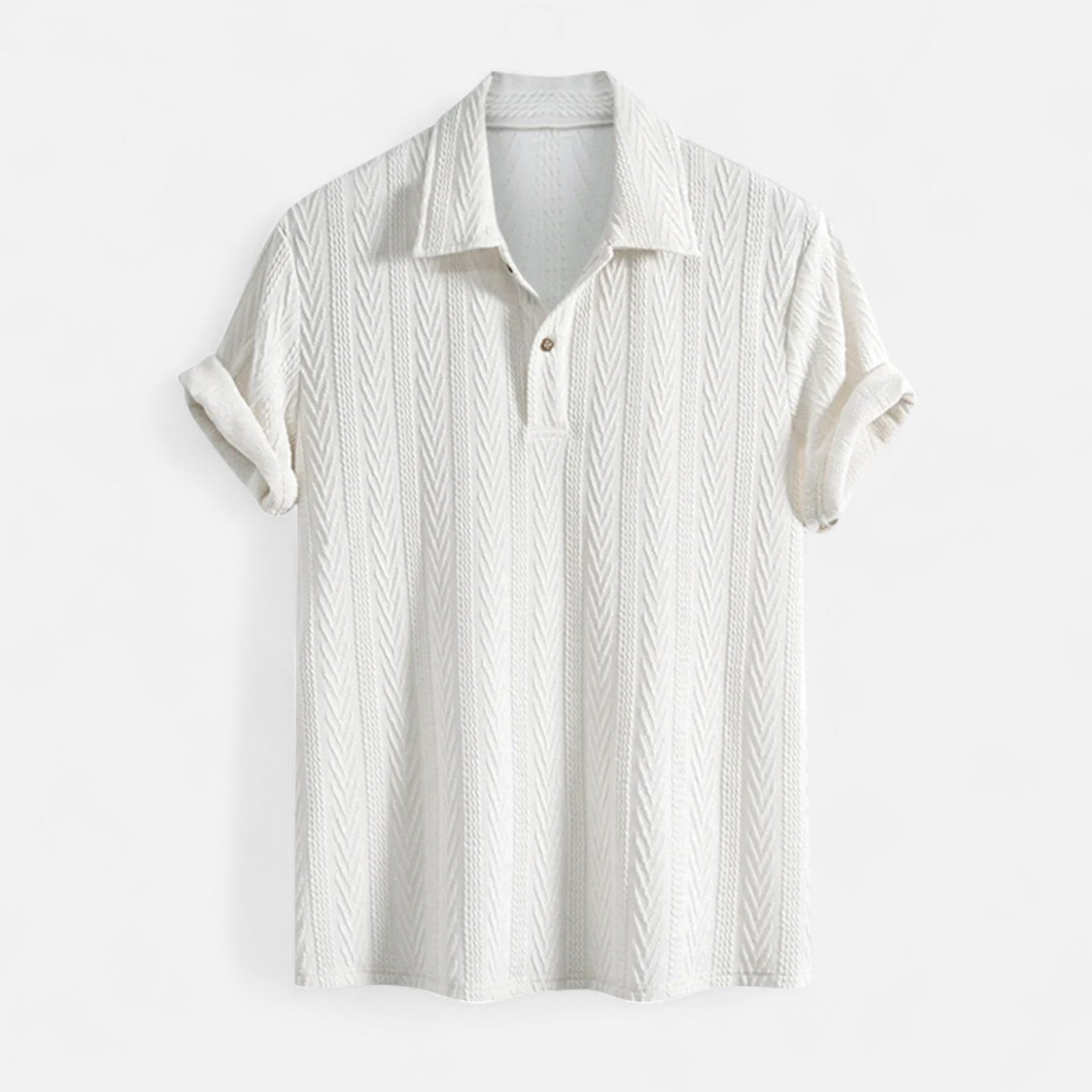Jan – Elegantan polo od jacquard tkanine