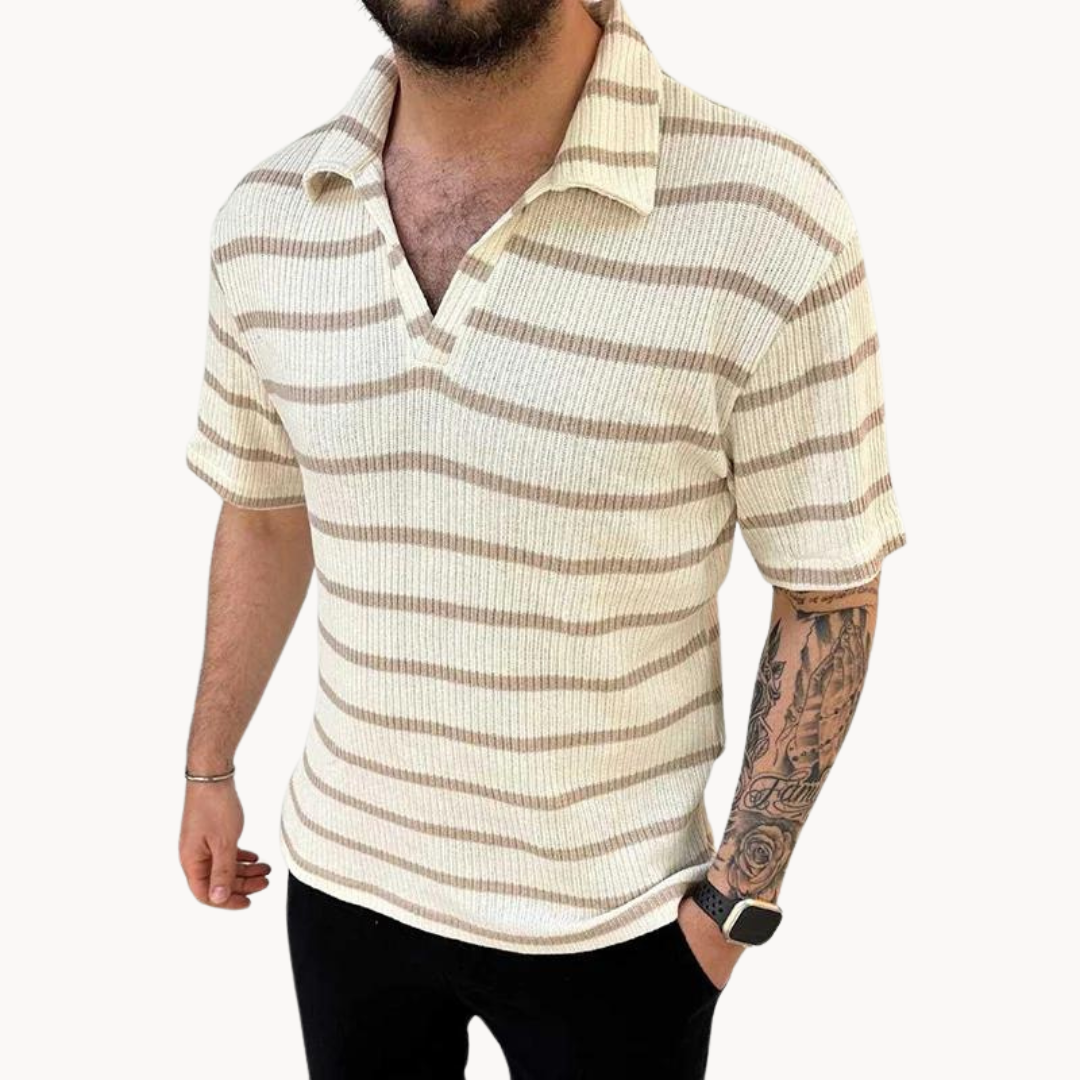 Jan – Elegantan pamukasti polo s lepršavim krojem