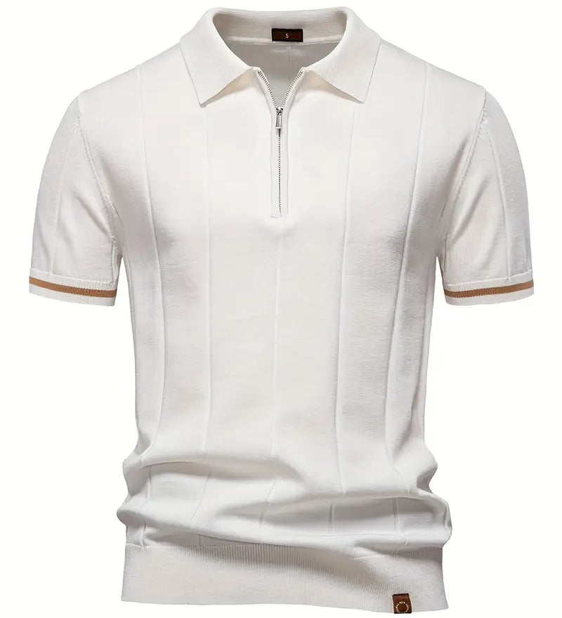 Jan – Elegantna Polo Majica s Tapered Siluetom