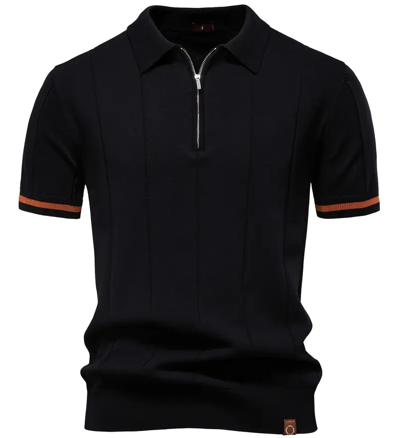 Jan – Elegantna Polo Majica s Tapered Siluetom