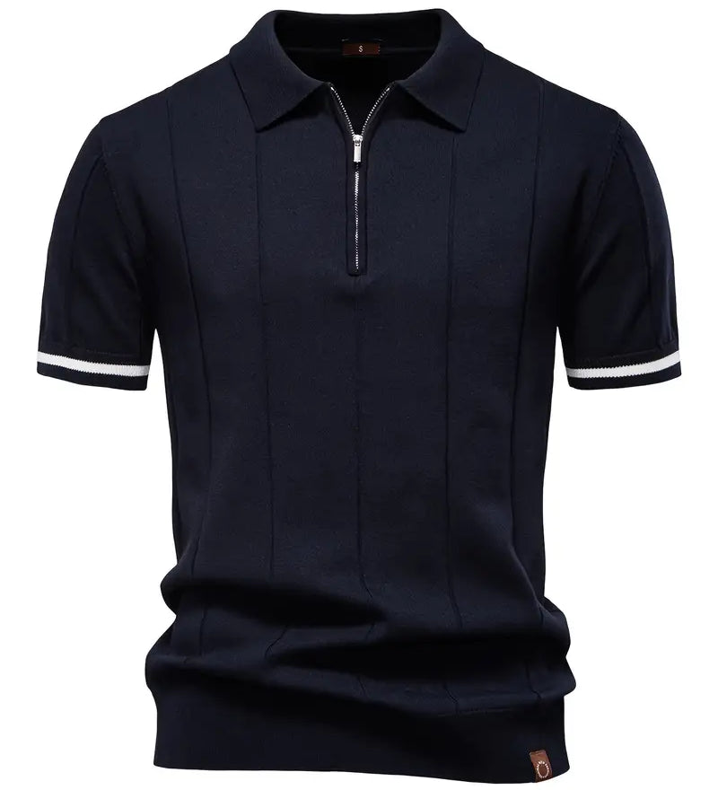 Luka – Elegantna Polo Košulja s Tapered Strukom