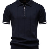Jan – Elegantna Polo Majica s Tapered Siluetom