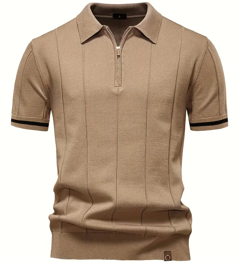 Jan – Elegantna Polo Majica s Tapered Siluetom
