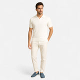 Matej – Elegantna polo majica od mješovite pike teksture