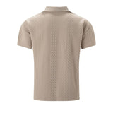 Jan – Elegantan polo s jacquard teksturom