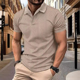Jan – Elegantan polo s jacquard teksturom