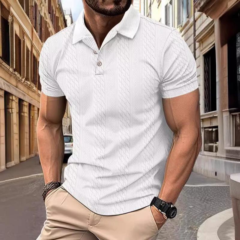 Jan – Elegantan polo s jacquard teksturom