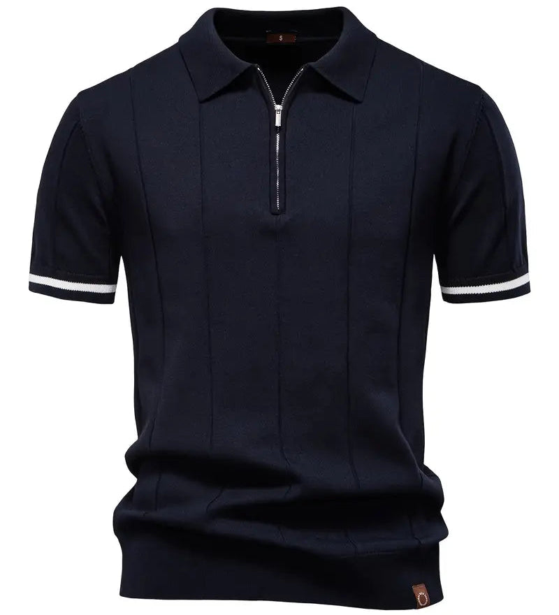 Jan – Elegantna slim polo majica od mješavine poliestera