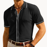Luka – Elegantna prozračna polo majica s kratkim rukavima