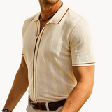 Luka – Elegantna prozračna polo majica s kratkim rukavima