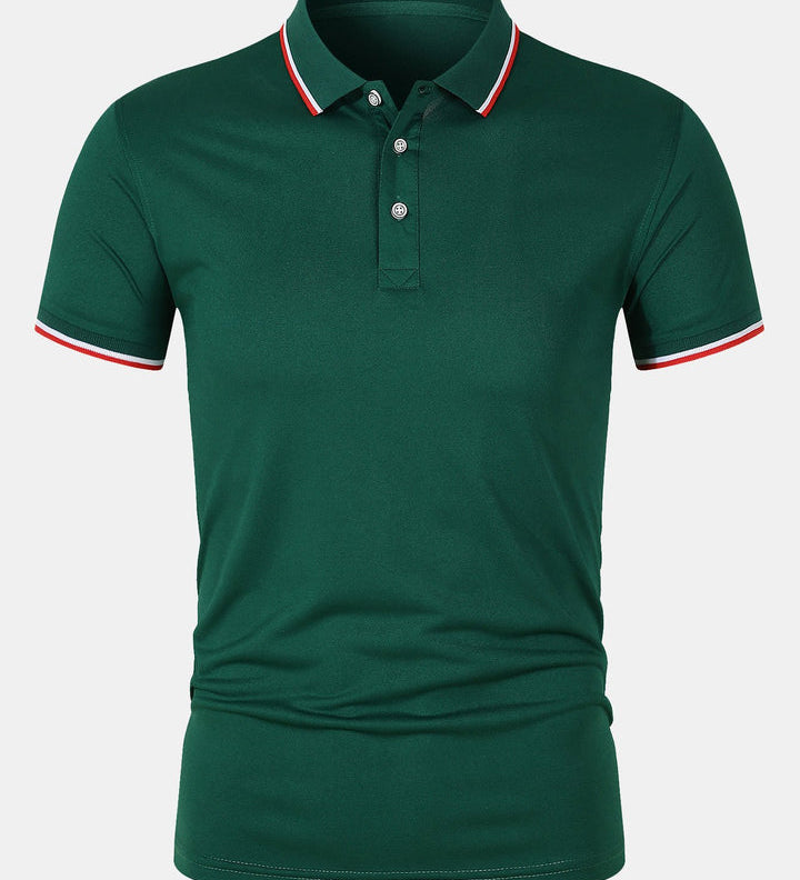 Jan – Elegantan polo s gumbastim zatvaračem od pamuka