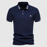 Jan – Elegantna polo majica s uskim krojem od pamuka