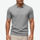 Jan – Elegantna polo majica od poliestera s teksturom