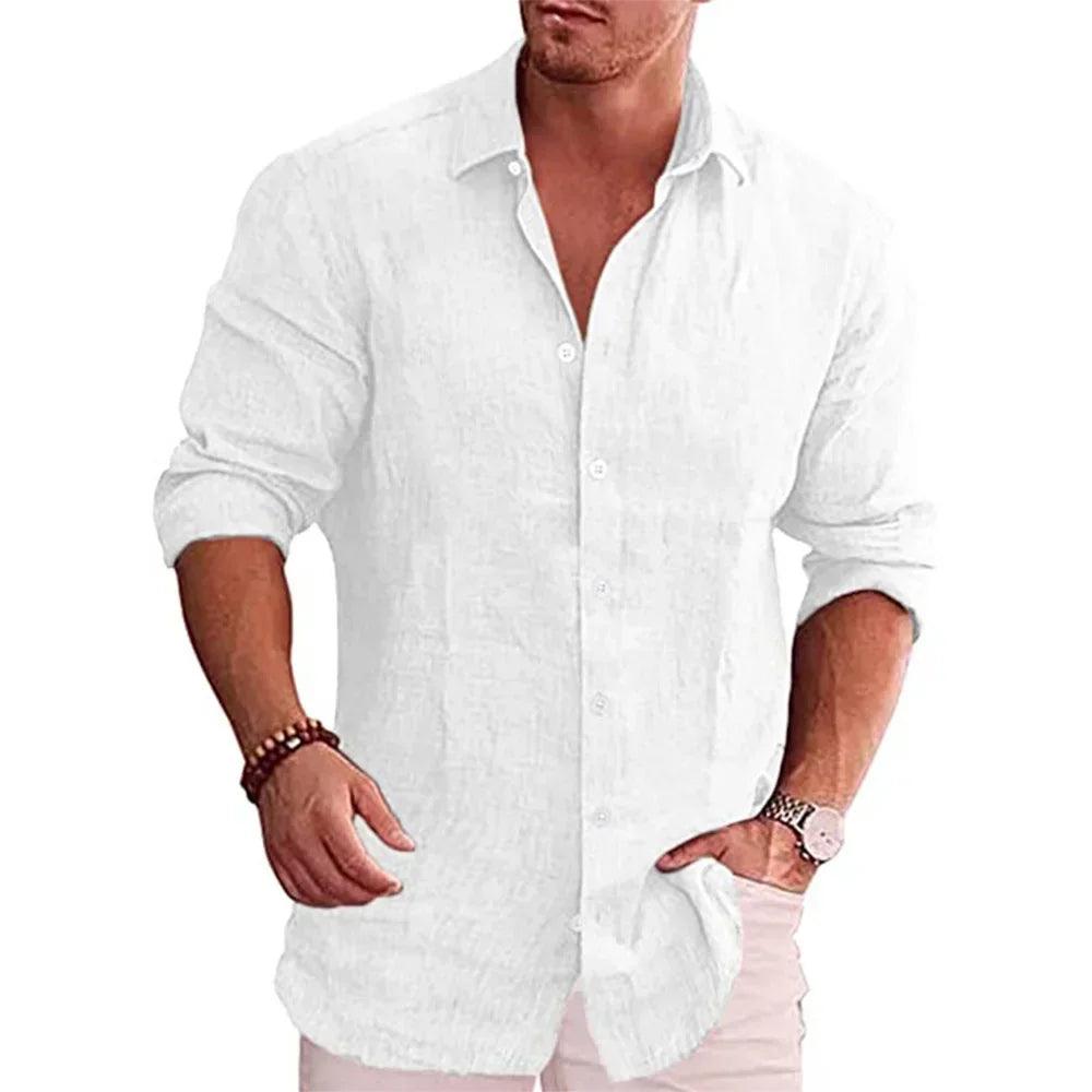 Luka – Elegantan reversibilni košulja od poliestera
