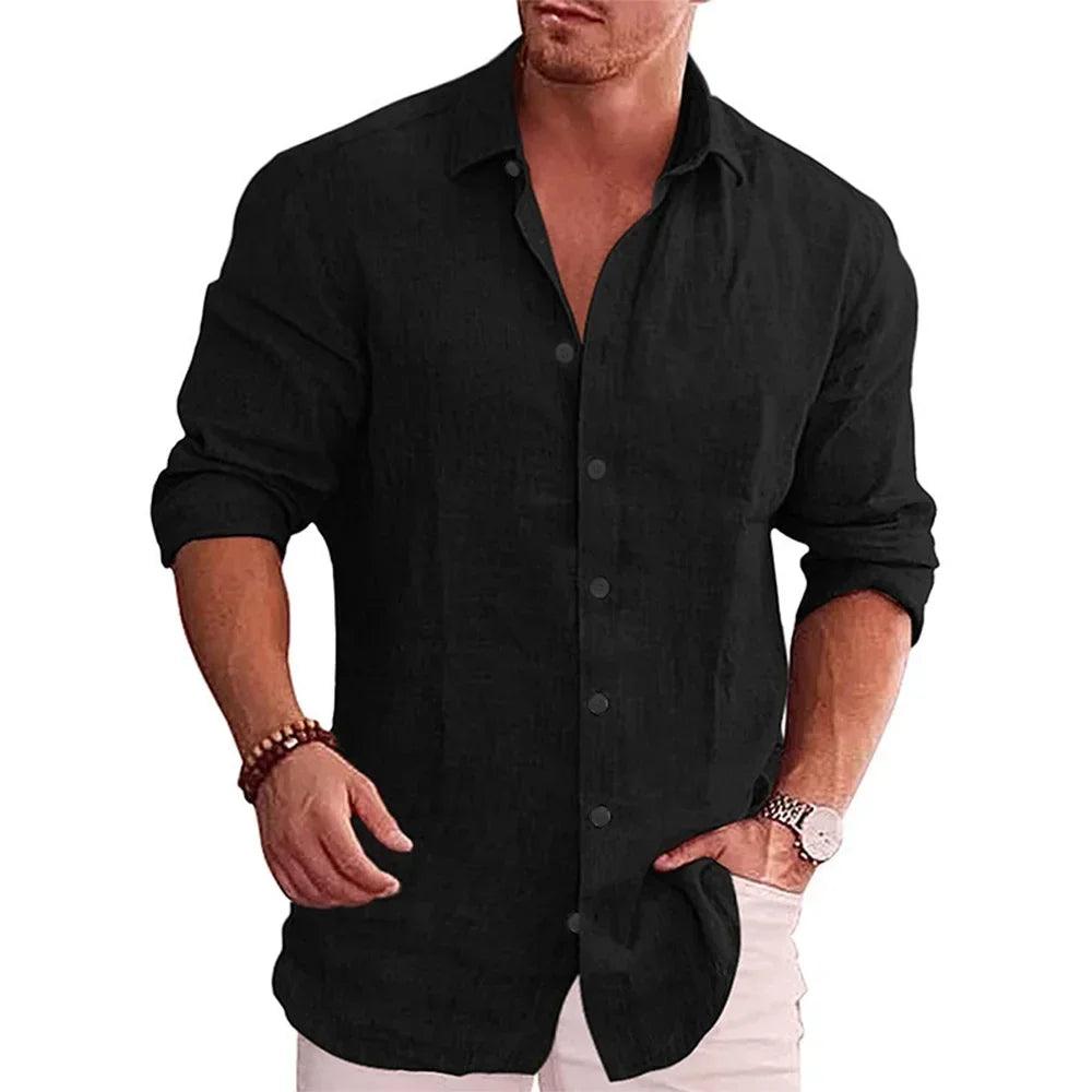 Luka – Elegantan reversibilni košulja od poliestera
