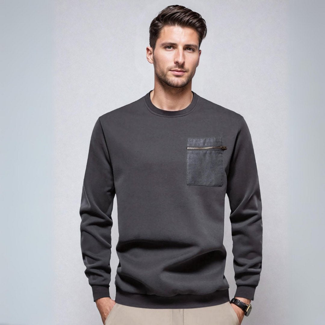 Matej – Elegantni Pleteni Pulover od Mekanog Pamuka