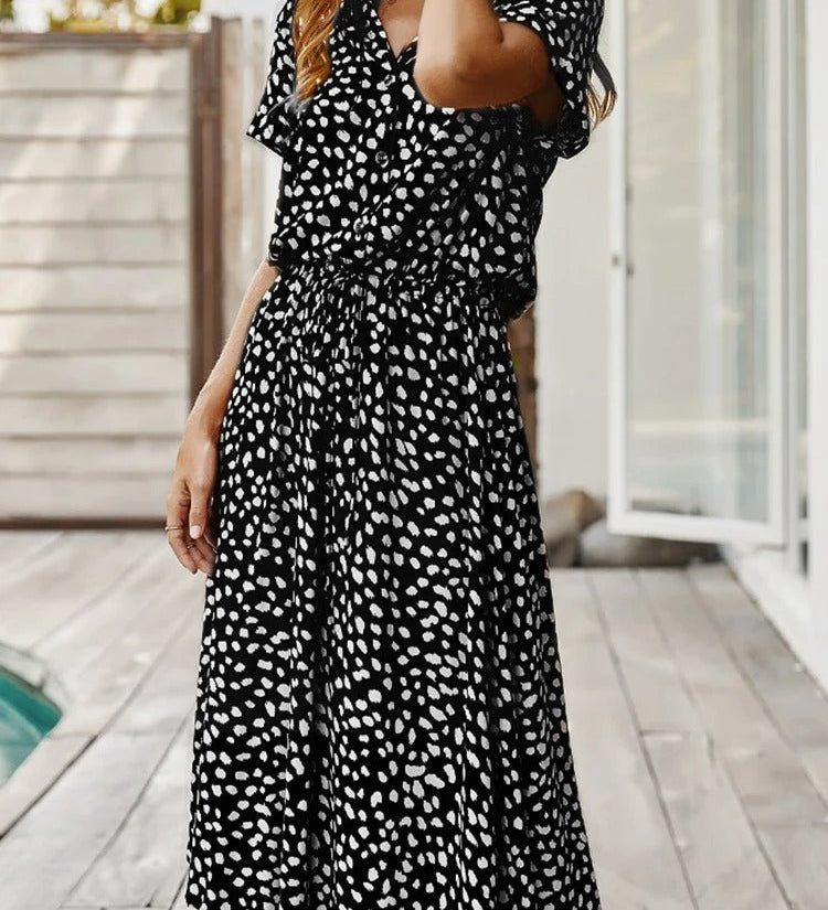 Katarina – Elegantna Midi Haljina od Svile