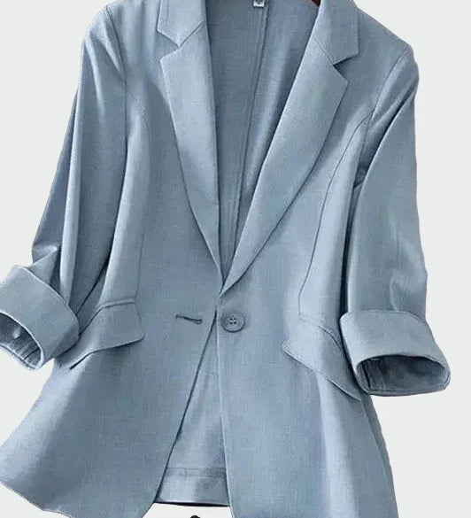 Gaja – Elegantni sako od svile s lepršavim krojem