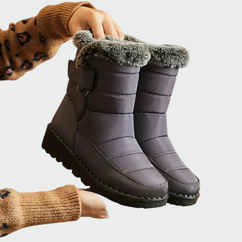 Klara – Elegantan zimski čizme od mekanog lana