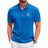 Jan – Elegantna polo majica od pamuka u kamel boji