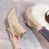 Klara – Elegantne antilop čizme s platformom