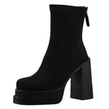 Klara – Elegantne nubuk čizme modernog dizajna