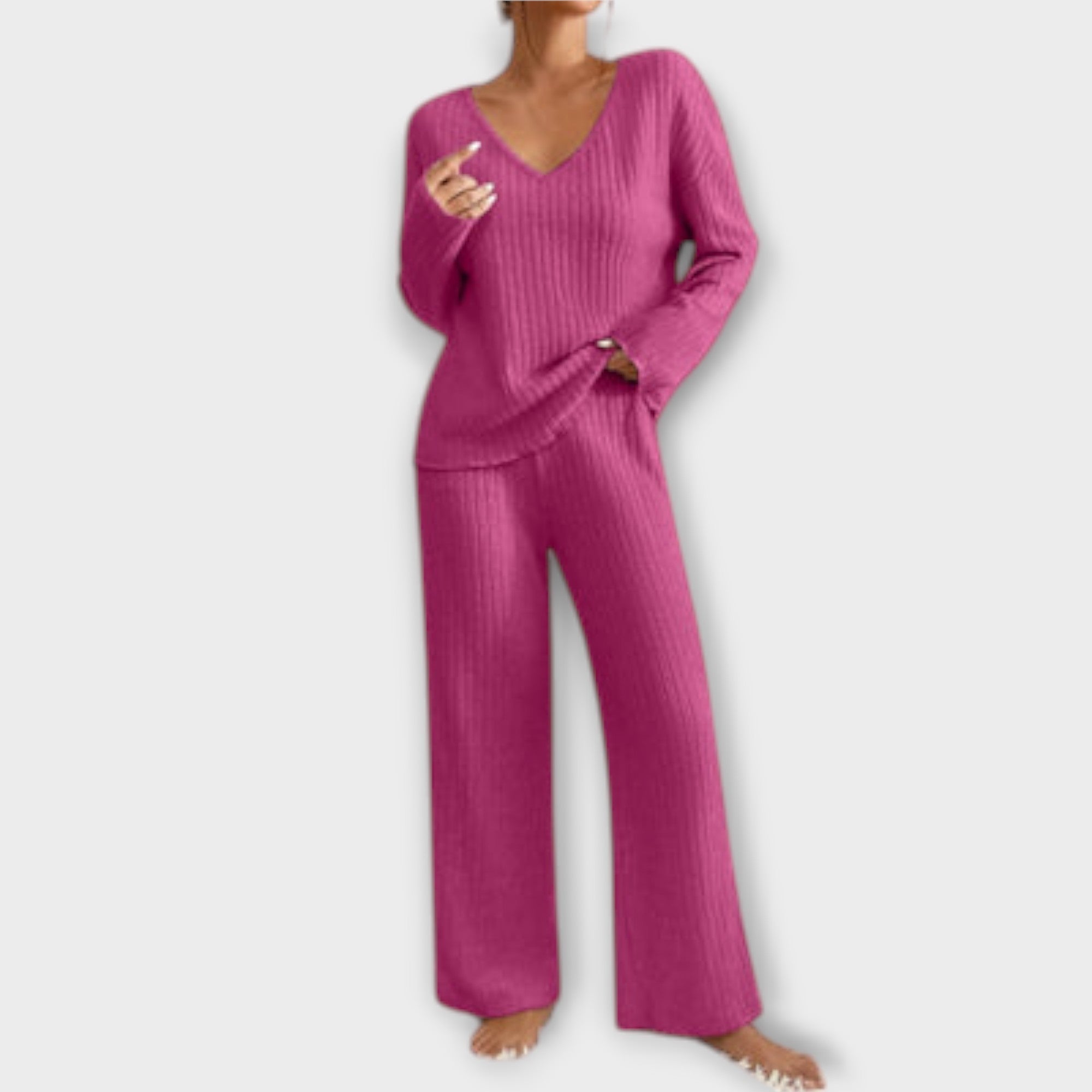 Lucija – Elegantan set od 2 komada od svile