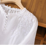 Alja – Elegantna bluza od pamuka i ljena