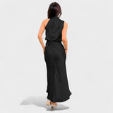 Katarina – Elegantan satenski midi haljina