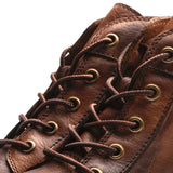 Žan – Elegantan Retro Čizme s Okruglom Pantom