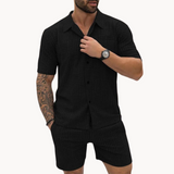 Tim – Elegantan set košulje i hlača od svile