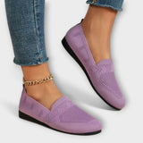 Alenka – Elegantan satenski loafer s multidimenzionalnim detaljima