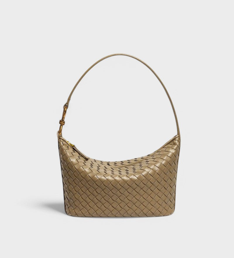 Hana – Elegantan midi haljina od svile u burgundskom tonu