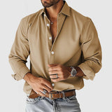Luka – Elegantna Soft-Blend Košulja s Čistim Linijama