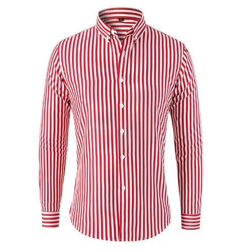 Luka – Elegantna prugasta overshirt od mekog pamuka