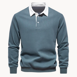 Jan – Elegantan polo džemper od mekog materijala