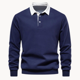 Jan – Elegantan polo džemper od mekog materijala
