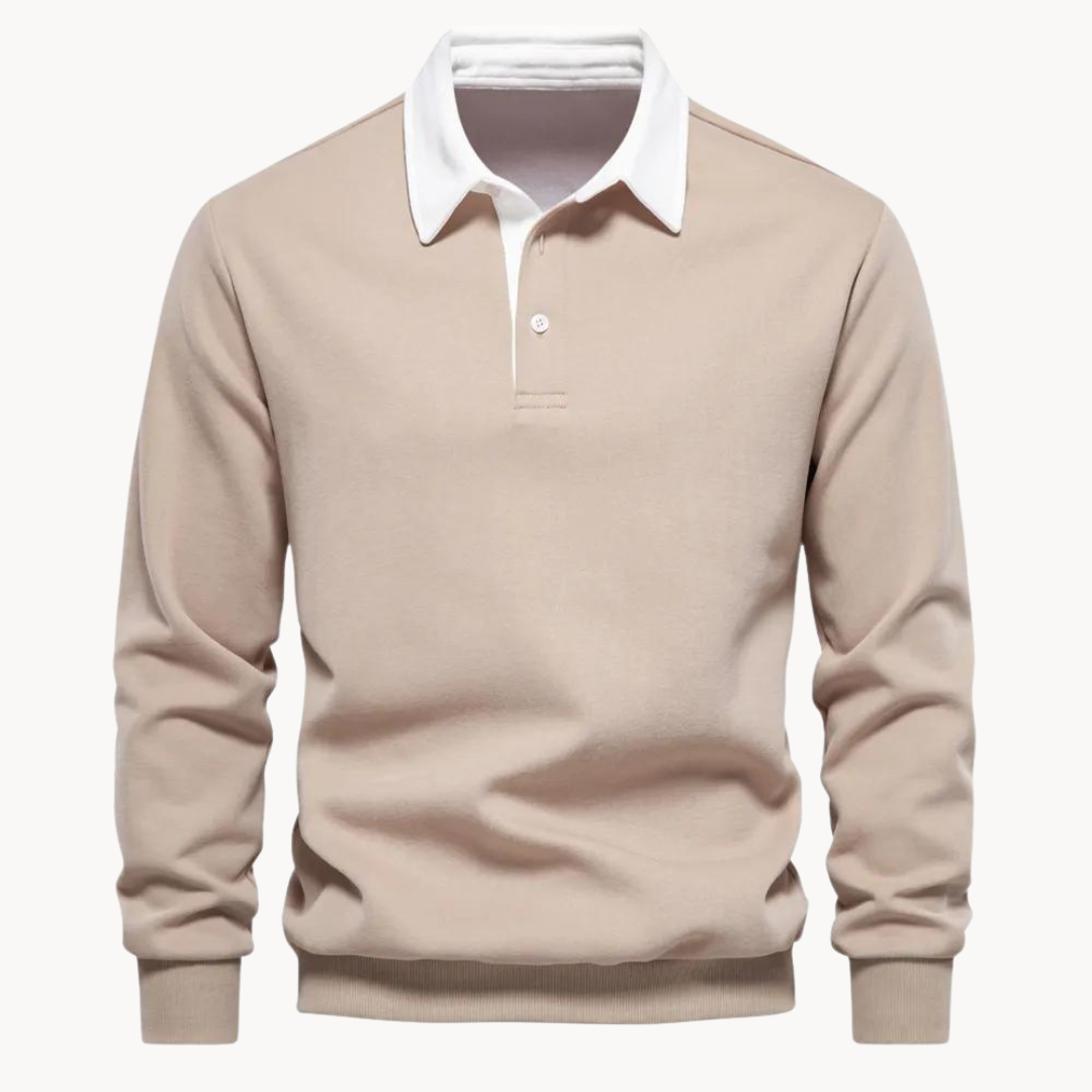 Jan – Elegantan polo džemper od mekog materijala