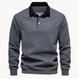 Jan – Elegantan polo džemper od mekog materijala