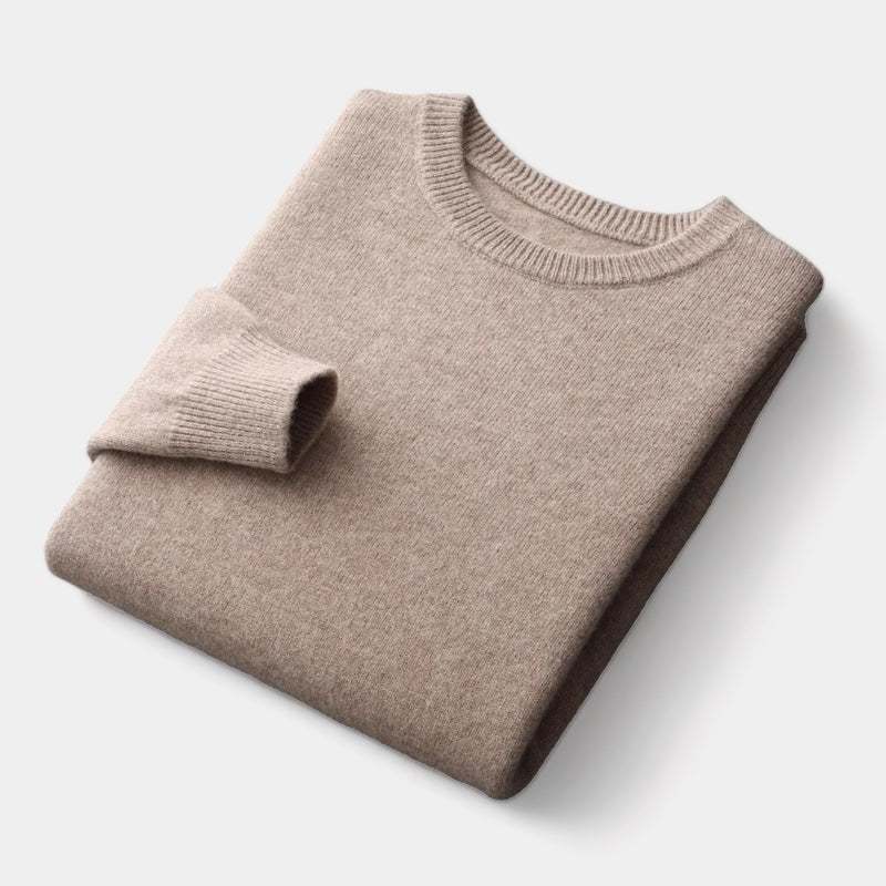 Matej – Elegantan pleteni pulover s okruglim izrezom